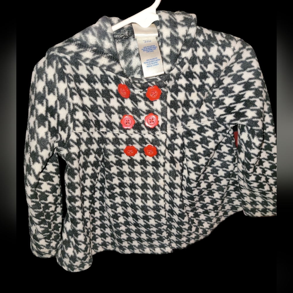 Girls Hooded Fleece Jacket